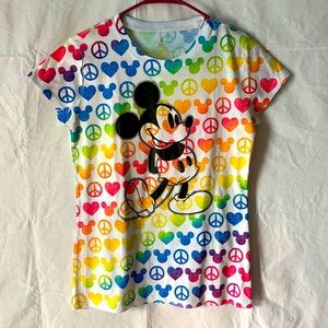 Disney Pride - Walt Disney World - Rainbow Girls shirt size XL